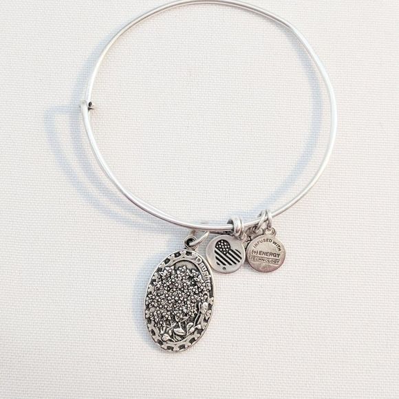 Alex and Ani Silver Daughter Charm Bracelet - Picture 6 of 6